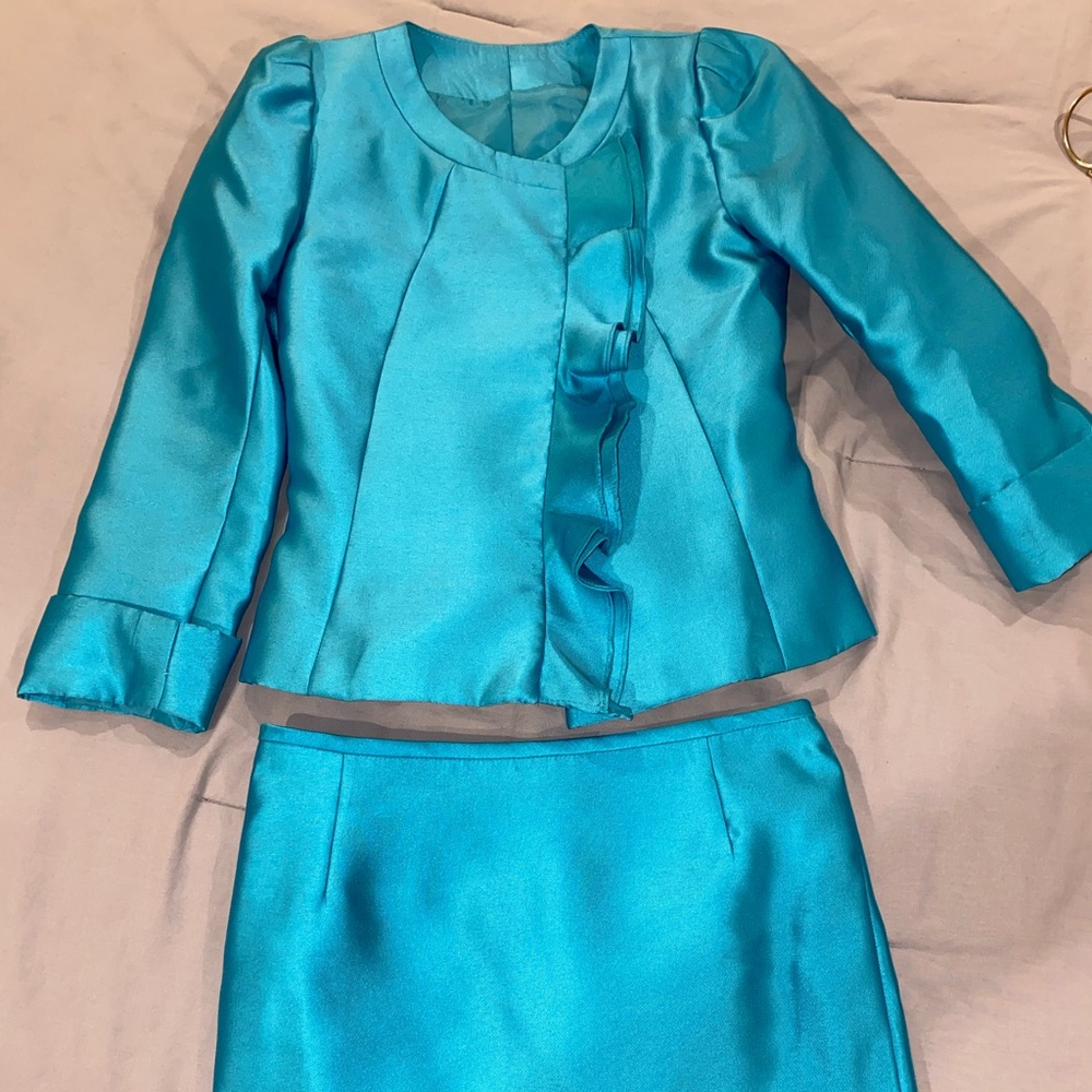 Beautiful blue suit